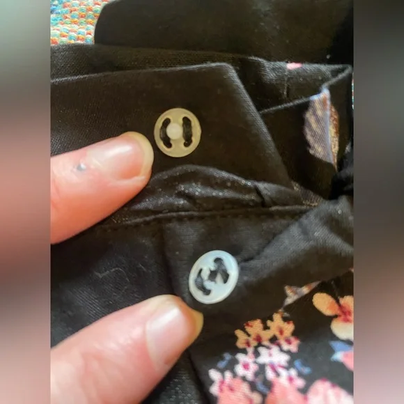 Divided Wrap Front Floral Maxi Skirt - Picture 6 of 7